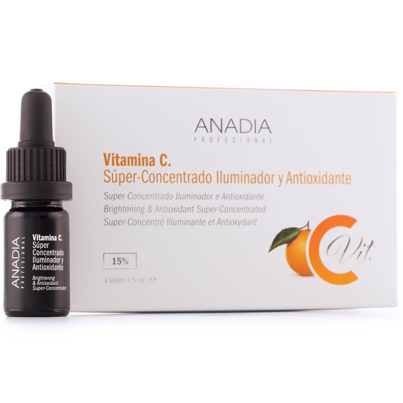 ANADIA AMPOLLAS VITAMINA C 4X5ML