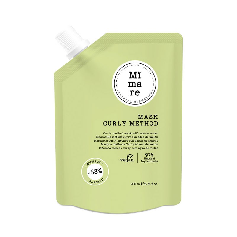 Mascarilla vegana curly