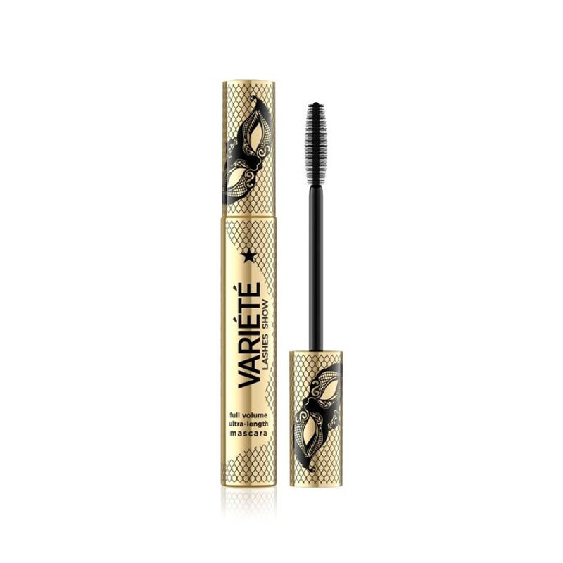 rimel, mascara de pestañas, eveline, variete, lashes, volumen, maquillaje, cosmetica