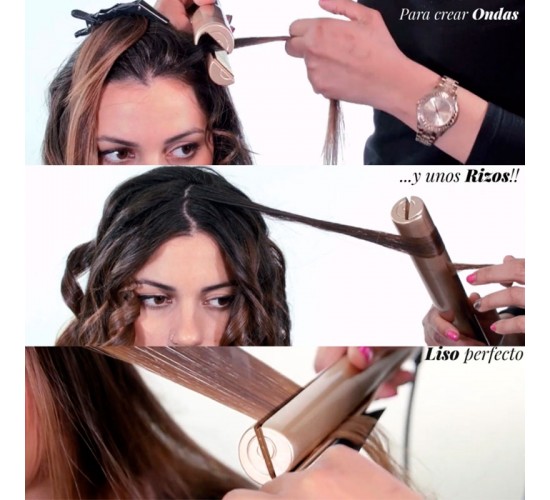 plancha pelo curvada