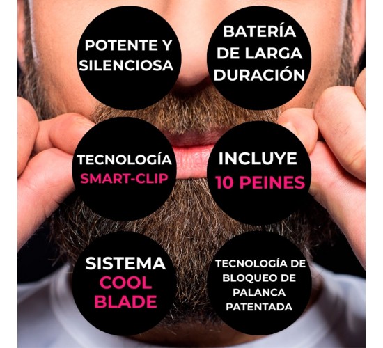 máquina de cortar el pelo profesional