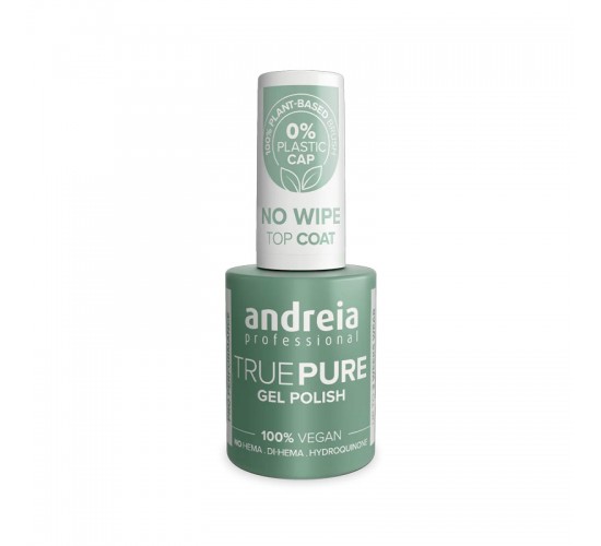 top coat no wipe esmalte semipermanente vegano true pure andreia