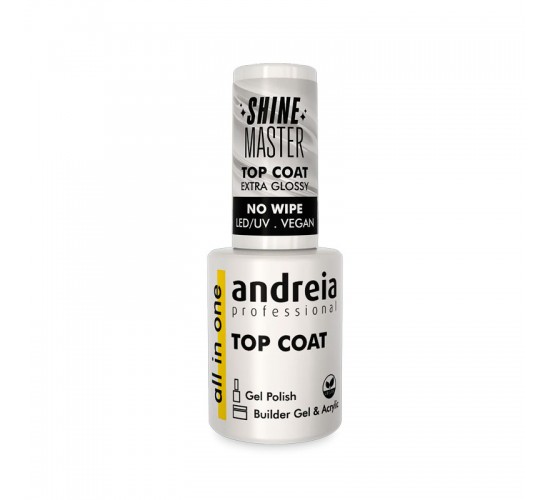 top coat all in one shine master extra brillo andreia 10.5 ml