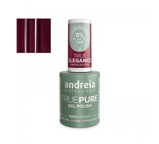 esmalte semipermanente vegano andreia true pure sin hema te6 ciruela intensa