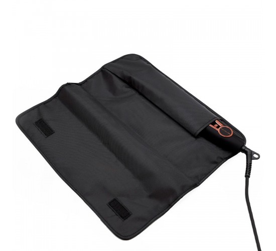 plancha de pelo con funda