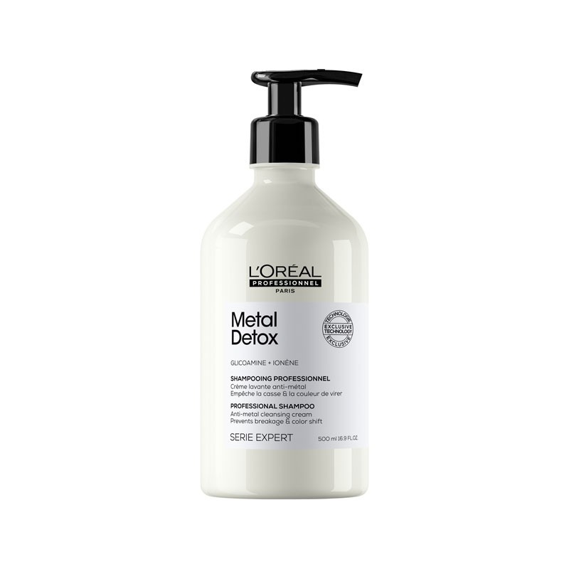 Champú L’Oréal detox metales cabello fino
