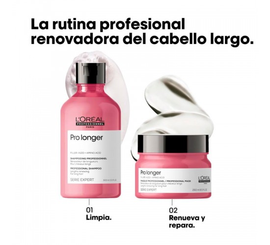 Champú para cabello largo y quebradizo