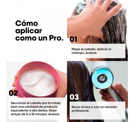 Cabello largo más fuerte y saludable