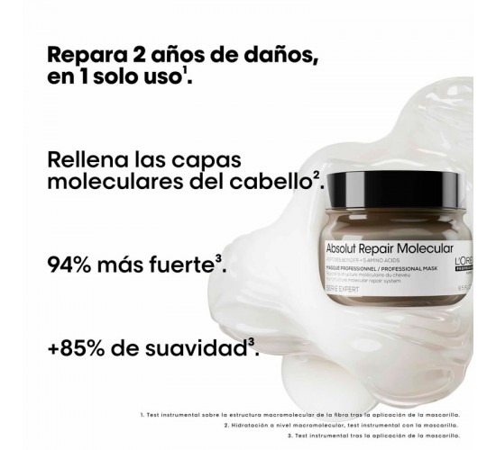 Mascarilla reparadora para cabello seco y quebradizo