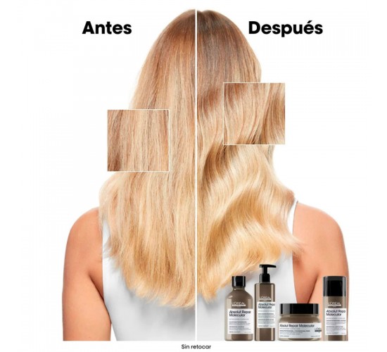 Cabello suave y fuerte con mascarilla reparadora