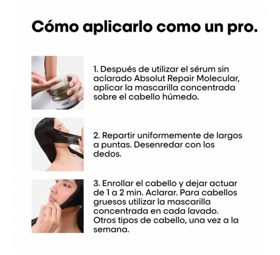 mascarilla que aporta fuerza loreal
