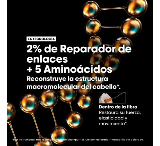 Sérum profesional para cabello dañado y seco