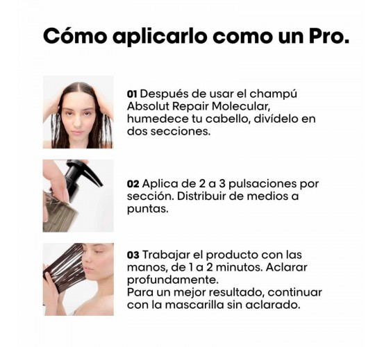Sérum reparador cabello fuerte y saludable