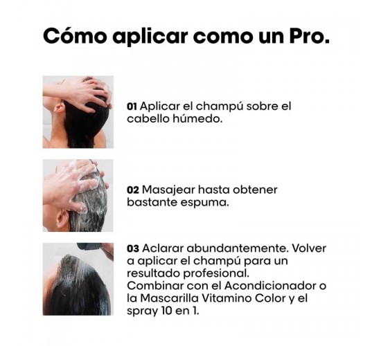 Cabello sano y color vibrante con Vitamino Color