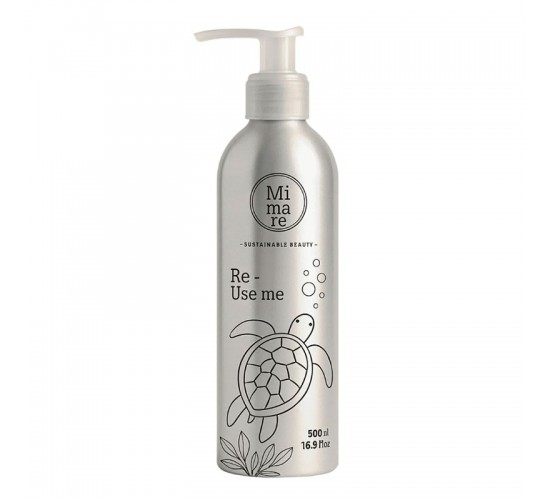 Botella aluminio refill profesional para peluqueros mimare