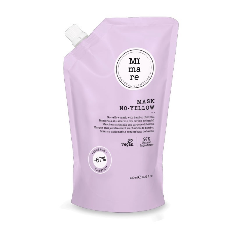 Mascarilla vegana profesional anti reflejos amarillos mimare