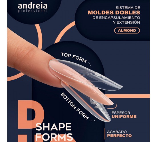 Molde uñas compatible con esmalte acrílico y acrygel