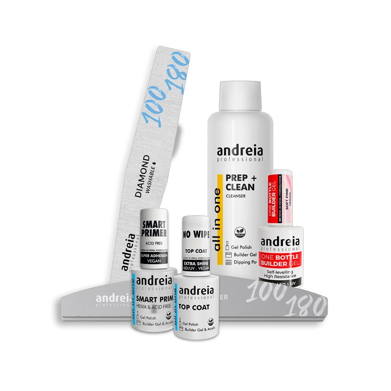 Set profesional para crear uñas de gel andreia
