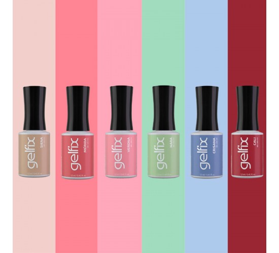 esmaltes semipermanentes brillo y larga duración