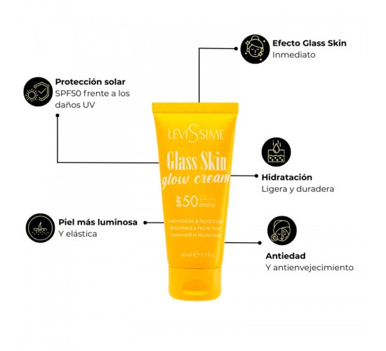 crema glass skin glow levissime