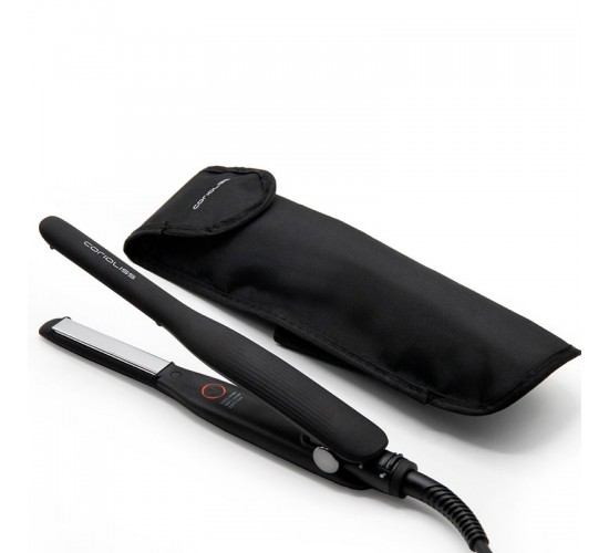 Plancha de pelo con funda de viaje